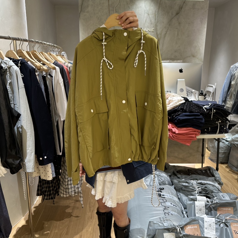 URBANE-P韓國直郵女裝新品人氣休閑職業熱賣推薦夾克雙口袋URBANE-P夾克圖色1