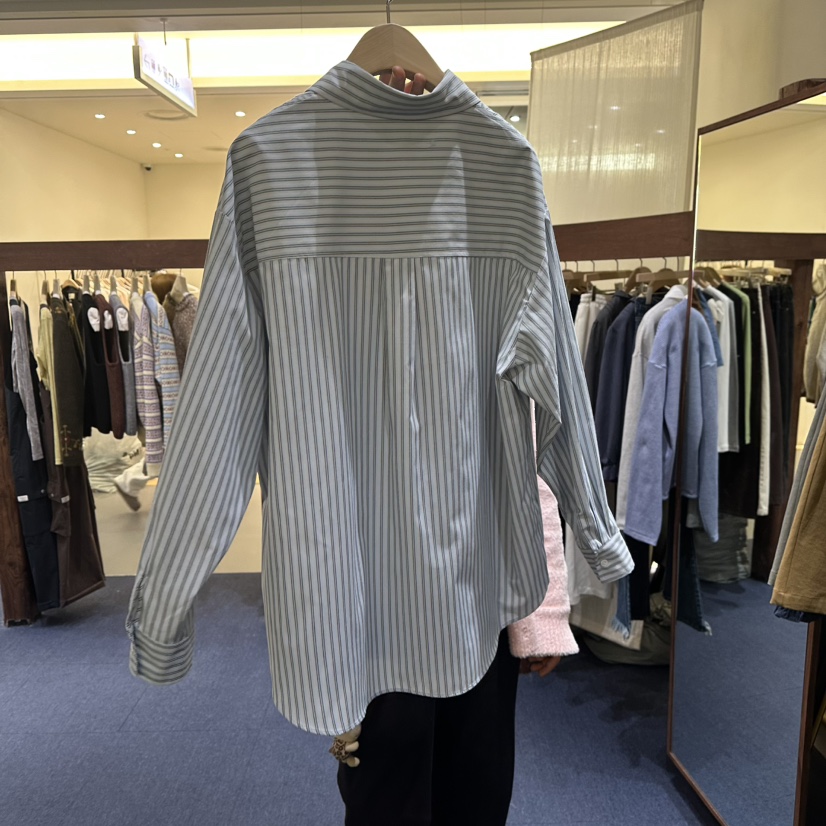 FURE韓國直郵女士新款時尚真品人氣休閑職業26春夏襯衫蕾絲衫FURE襯衫/蕾絲衫