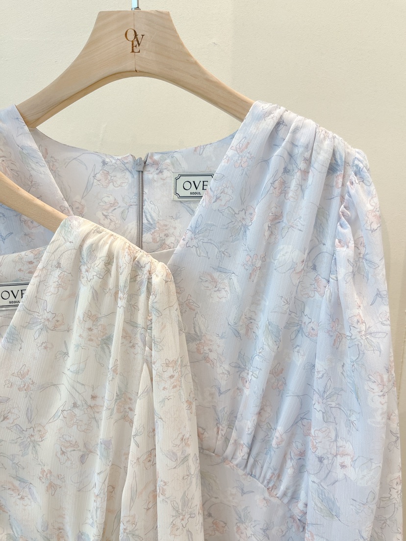 OVE東大門實拍女士新款26春夏熱賣休閑人氣推薦真品連衣裙OVE連衣裙