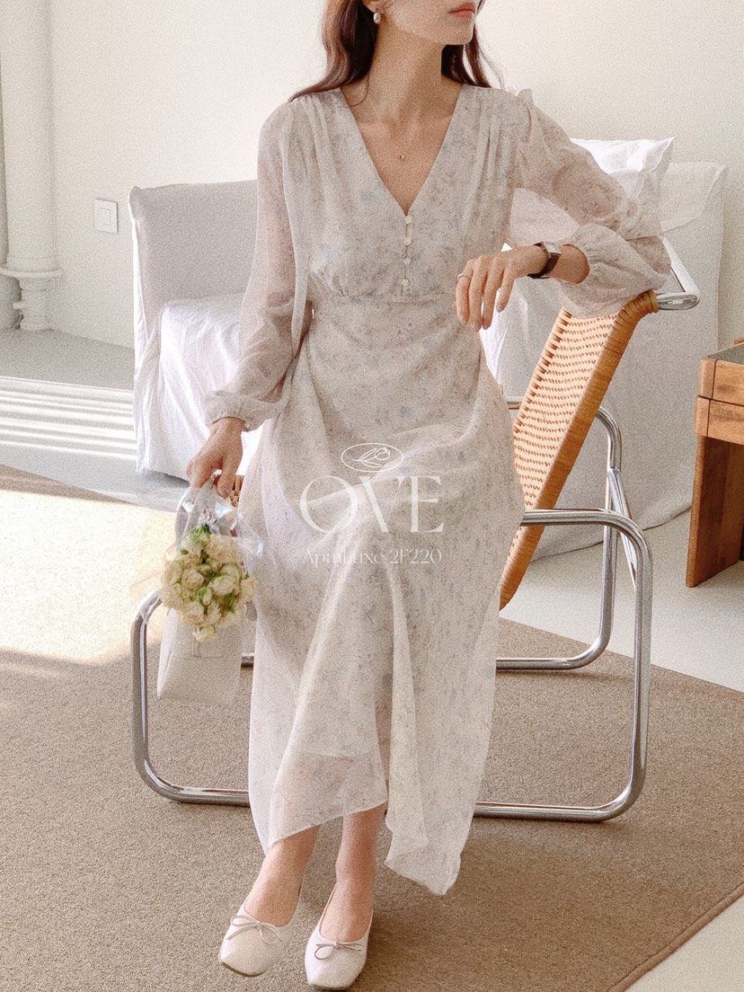 OVE東大門實拍女士新款26春夏熱賣休閑人氣推薦真品連衣裙OVE連衣裙