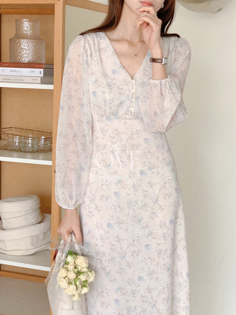 OVE東大門實拍女士新款26春夏熱賣休閑人氣推薦真品連衣裙OVE連衣裙