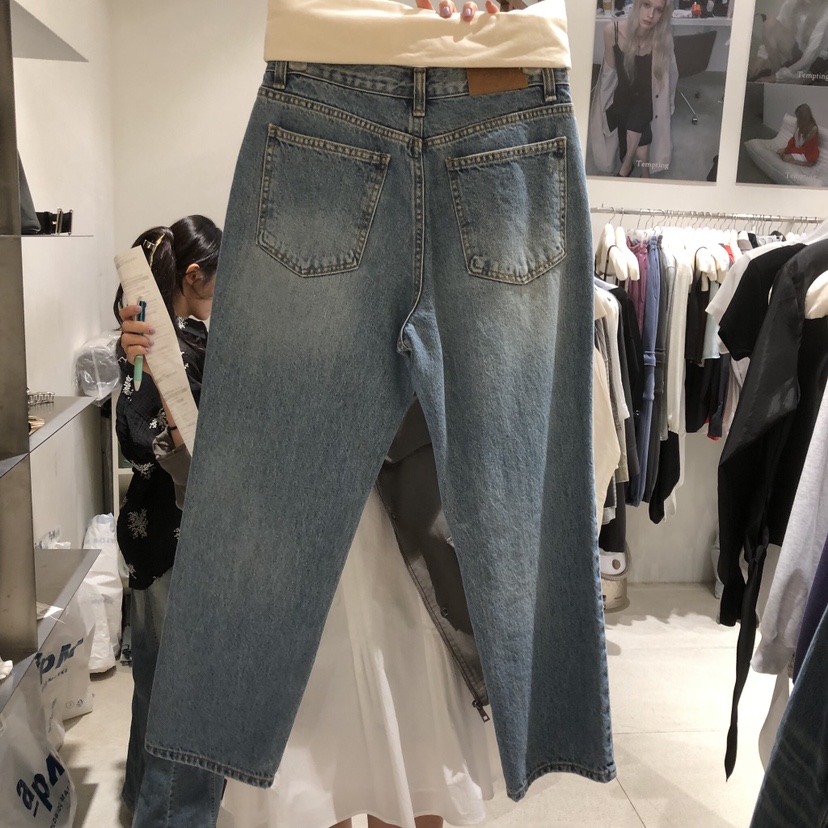 TEMPTING東大門實拍女裝新款26春夏人氣休閑熱賣推薦牛仔褲TEMPTING牛仔褲