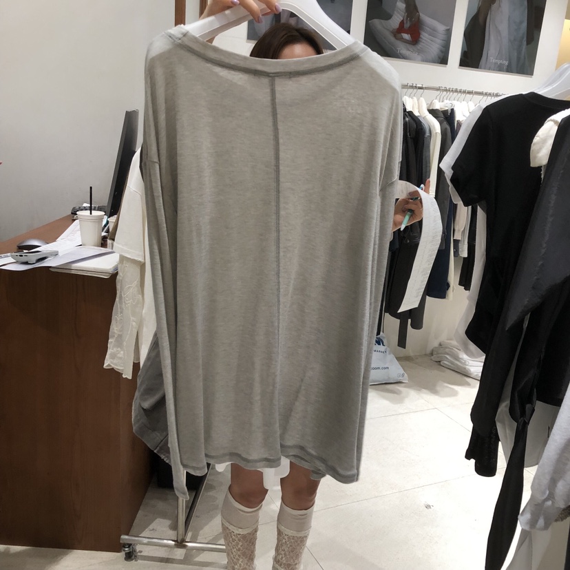 TEMPTING東大門實拍女裝新品休閑職業真品長袖T恤不含配飾TEMPTING長袖T恤