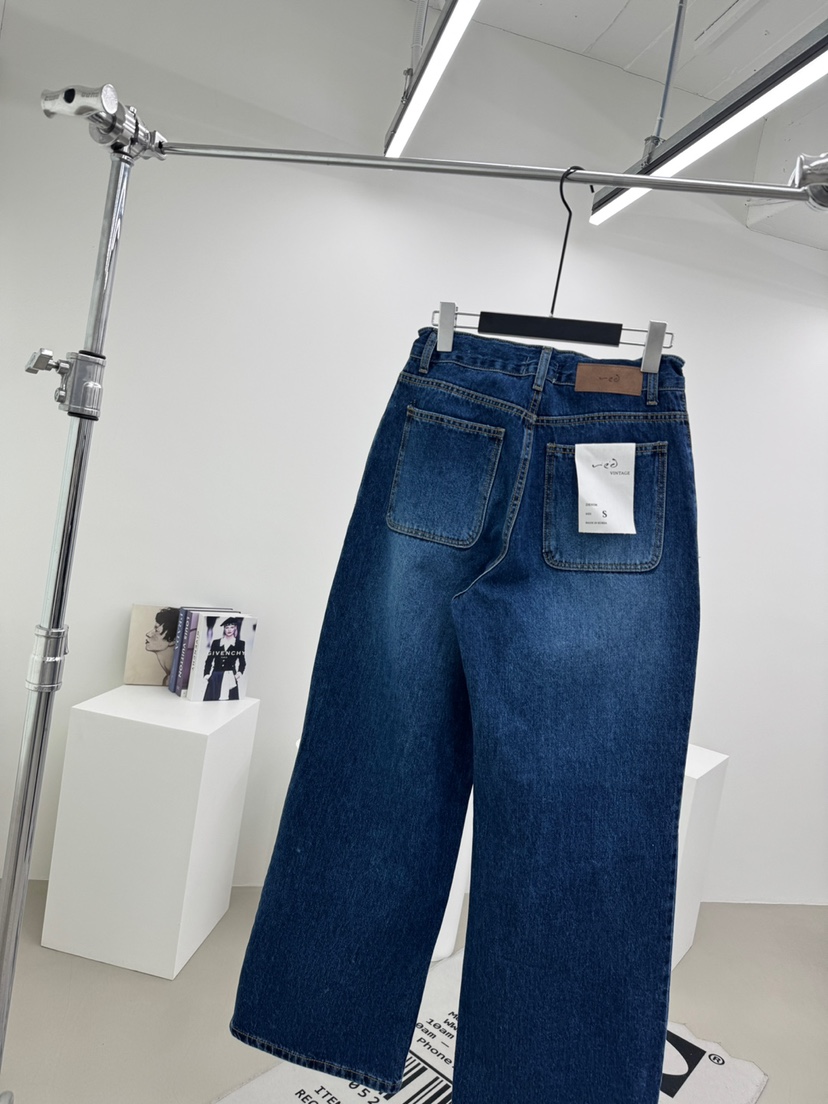 RED-A韓國代購女士新款休閑人氣熱賣推薦26春夏牛仔褲系帶RED-A牛仔褲