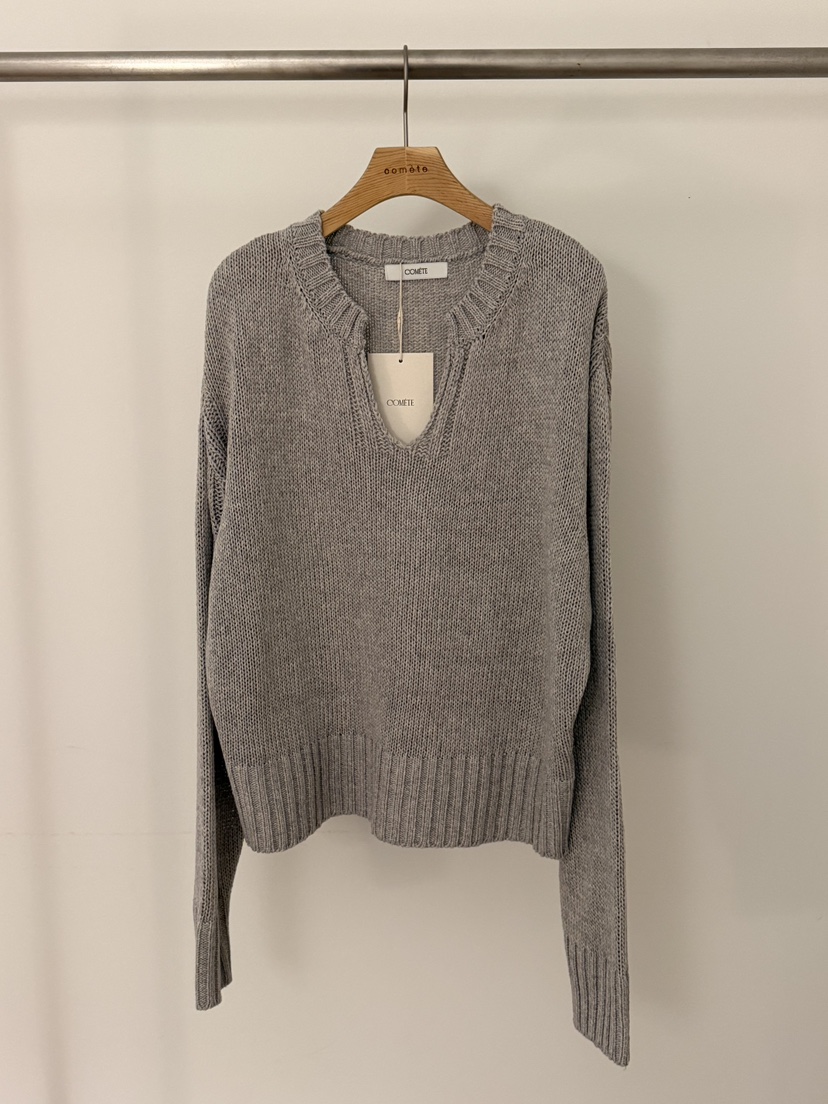 COMETE韓國直郵女士新品休閑熱賣真品時尚推薦人氣針織衫COMETE針織衫圖色2