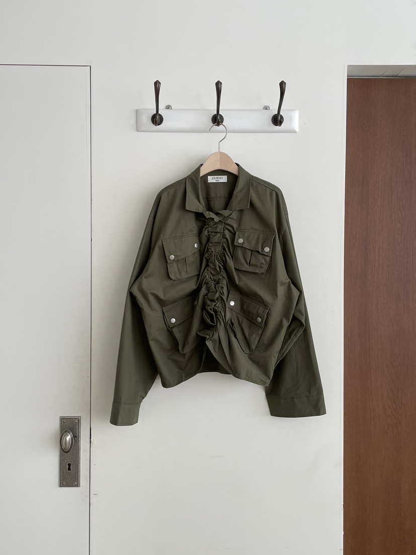 JOURNEY韓國代購女士新品熱賣休閑推薦26春夏職業夾克褶皺JOURNEY夾克圖色2