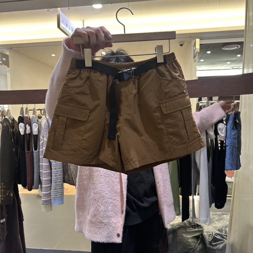 FURE韓國代購女裝新款熱賣職業26春夏休閑人氣推薦真品短褲FURE短褲圖色1