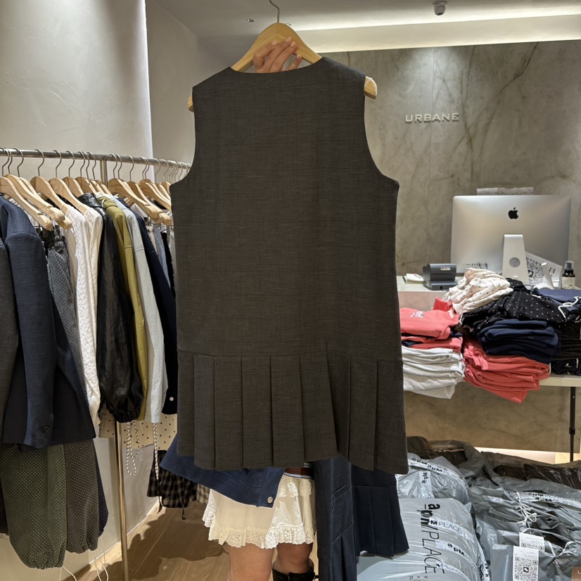 URBANE-P韓國代購女裝新品休閑真品人氣推薦職業時尚連衣裙URBANE-P連衣裙