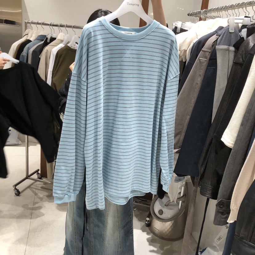 TEMPTING韓國代購女士新品人氣休閑時尚職業推薦真品長袖T恤TEMPTING長袖T恤圖色3