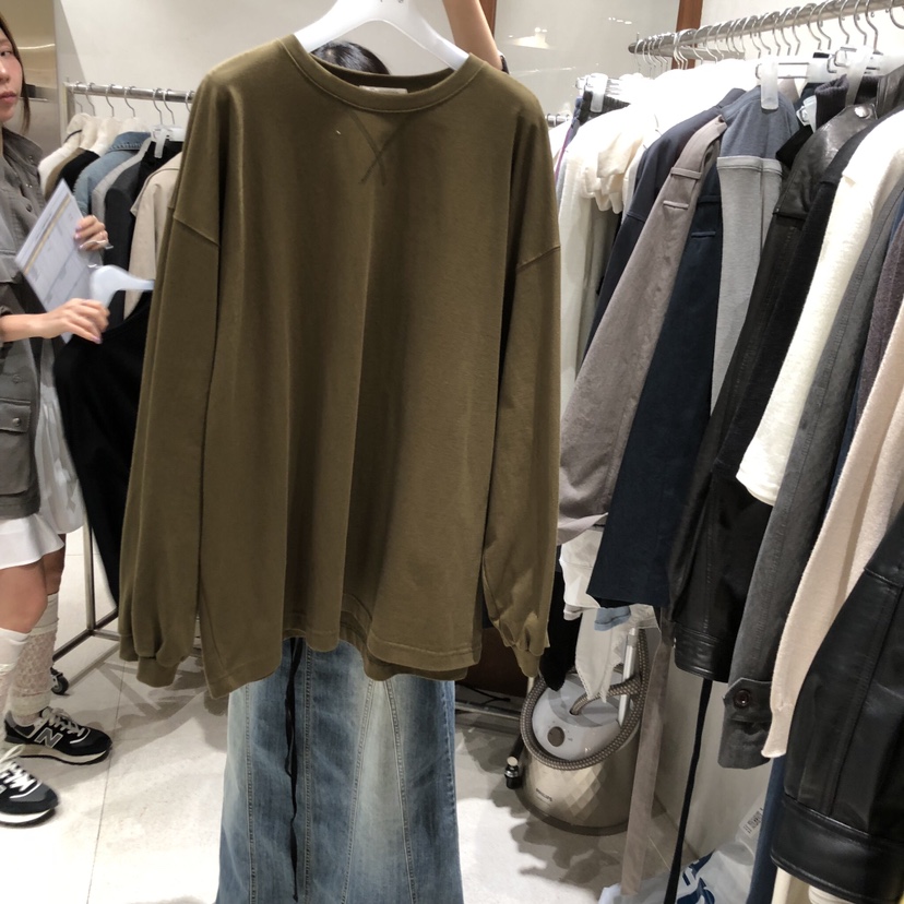 TEMPTING韓國代購女士新品人氣休閑時尚職業推薦真品長袖T恤TEMPTING長袖T恤圖色4