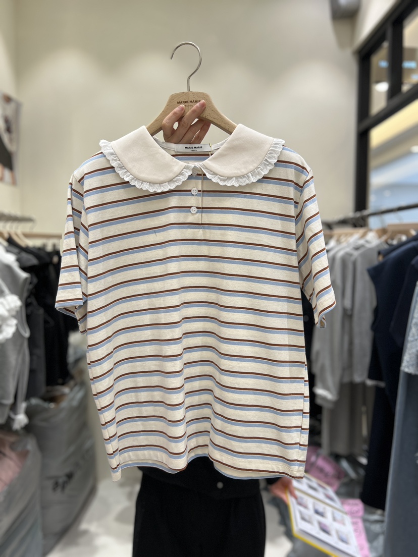 MARIE MARIE東大門直郵女裝新品人氣時尚26春夏真品推薦T恤MARIE MARIET恤圖色1
