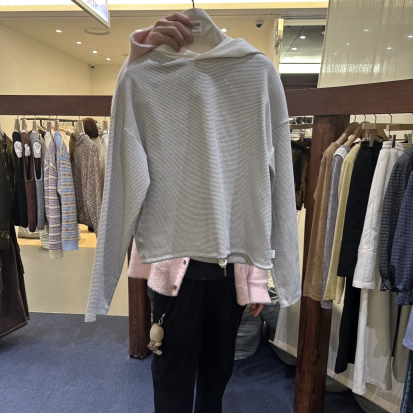 FURE韓國直郵女士新款職業時尚26春夏人氣休閑熱賣長袖T恤FURE長袖T恤圖色2