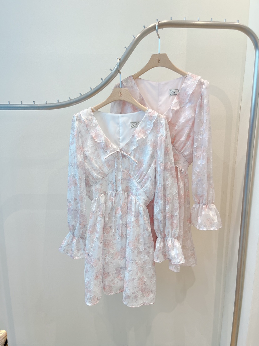 OVE韓國代購女裝新款熱賣推薦休閑時尚26春夏人氣真品連衣裙OVE連衣裙