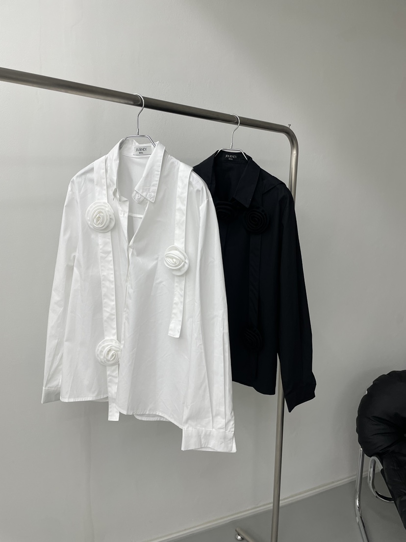 JOURNEY東大門實拍女士新款休閑推薦時尚職業襯衫蕾絲衫棉JOURNEY襯衫/蕾絲衫