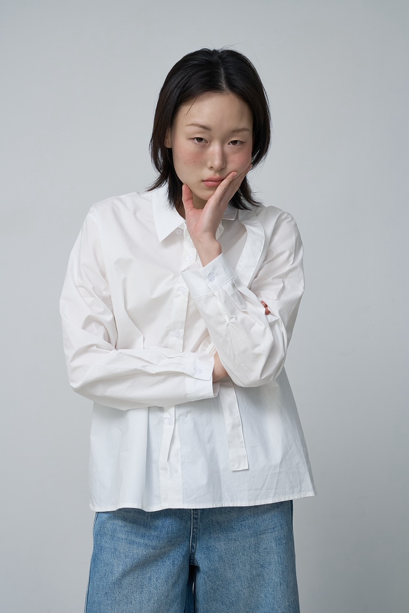 JOURNEY東大門實拍女士新款休閑推薦時尚職業襯衫蕾絲衫棉JOURNEY襯衫/蕾絲衫