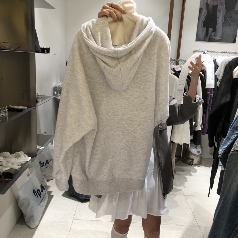 TEMPTING韓國代購女士新品人氣時尚熱賣真品衛衣拉鏈連帽TEMPTING衛衣