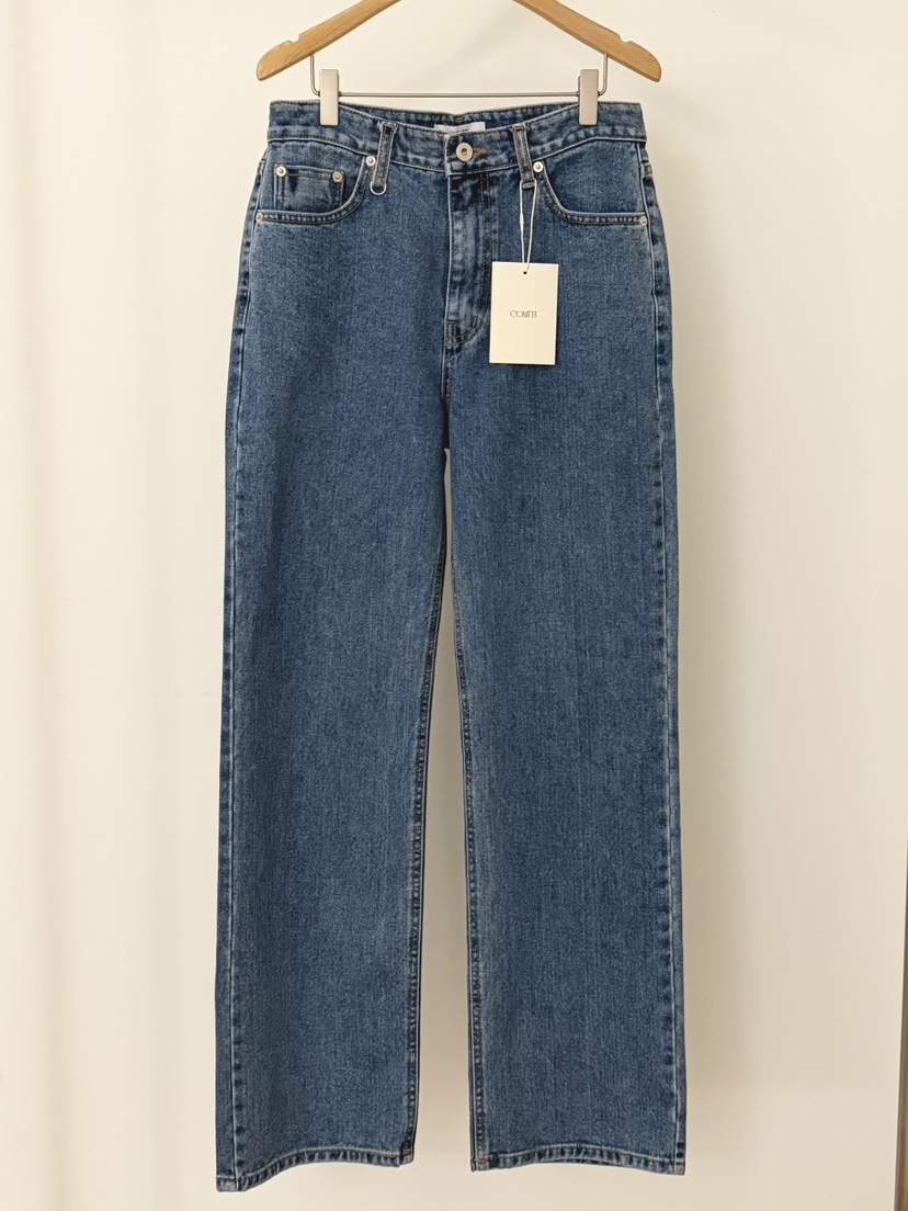 COMETE東大門直郵女裝新品26春夏推薦真品休閑熱賣牛仔褲COMETE牛仔褲圖色1