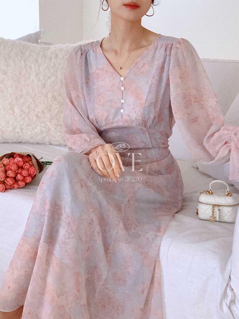 OVE韓國直郵女士新款真品職業人氣推薦26春夏時尚熱賣連衣裙OVE連衣裙