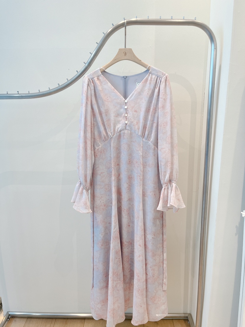 OVE韓國直郵女士新款真品職業人氣推薦26春夏時尚熱賣連衣裙OVE連衣裙圖色2