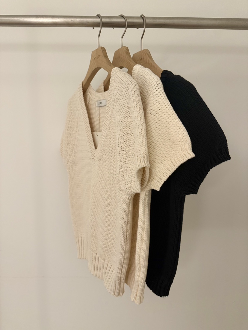 COMETE韓國代購女裝新款人氣真品推薦職業26春夏時尚針織衫COMETE針織衫