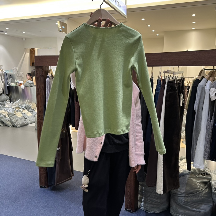 FURE東大門直郵女士新款熱賣推薦真品時尚26春夏職業長袖T恤FURE長袖T恤