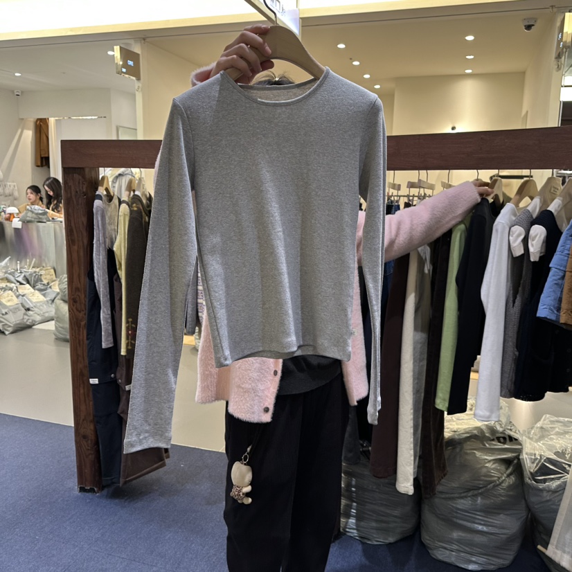 FURE東大門直郵女士新款熱賣推薦真品時尚26春夏職業長袖T恤FURE長袖T恤圖色2