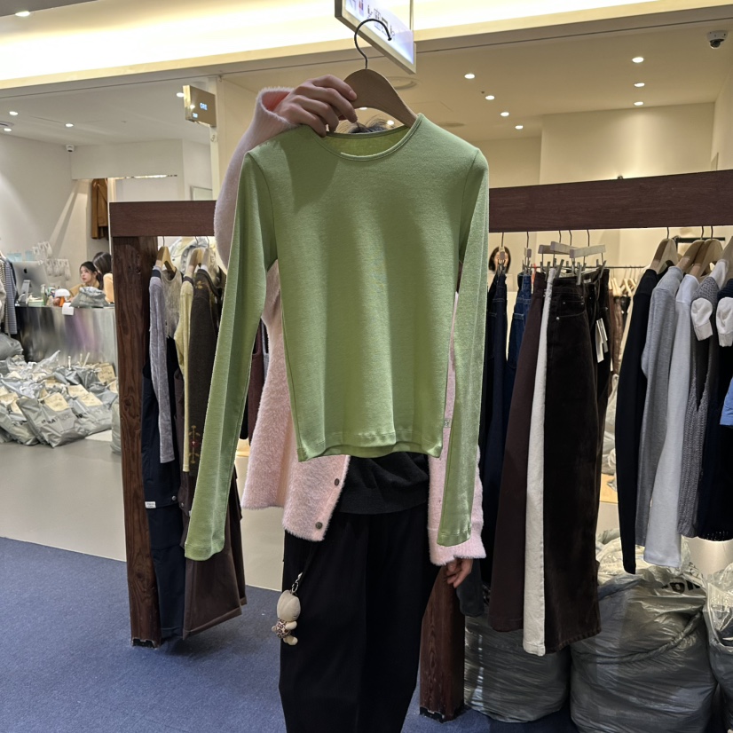 FURE東大門直郵女士新款熱賣推薦真品時尚26春夏職業長袖T恤FURE長袖T恤圖色3