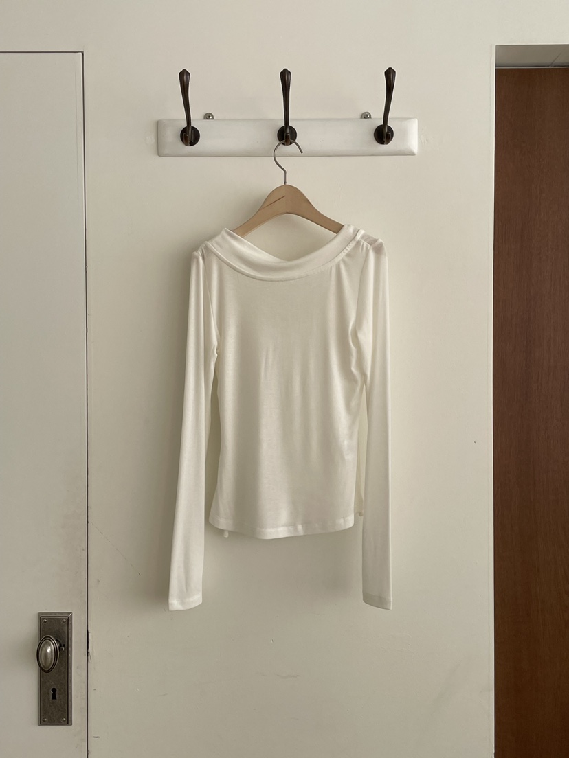 JOURNEY韓國直郵女士新款熱賣真品26春夏職業長袖T恤透明JOURNEY長袖T恤