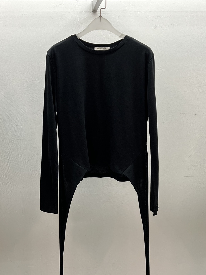 WEARABLE-L東大門代購女裝新品人氣推薦26春夏時尚長袖T恤WEARABLE長袖T恤圖色3黑