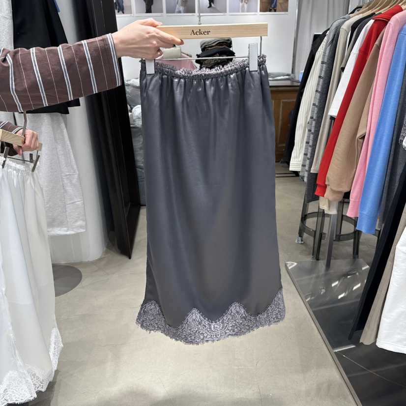 ACKER東大門實拍女裝新品休閑26春夏推薦熱賣半身裙中短裙ACKER半身裙/中短裙圖色3