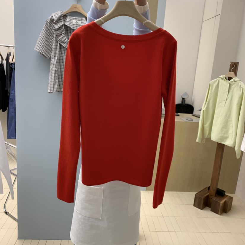 THEPLAN東大門實拍女士新品26春夏真品人氣休閑長袖T恤高領THE PLAN長袖T恤