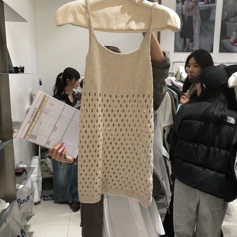 TEMPTING韓國代購女裝新品職業時尚真品連衣裙不含內搭網眼TEMPTING連衣裙圖色2