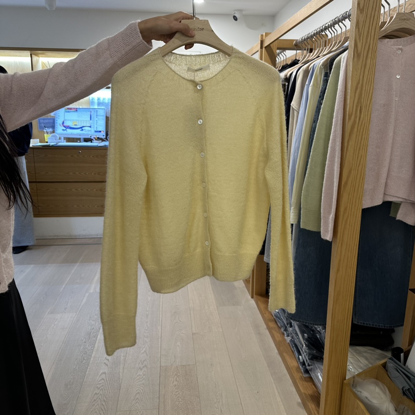 ROUNDER東大門代購女裝新款26春夏時尚職業休閑針織衫開衫ROUNDER針織衫圖色4