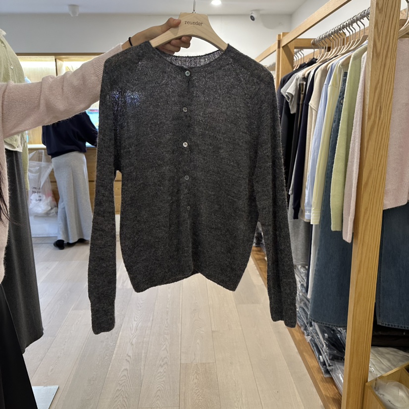 ROUNDER東大門代購女裝新款26春夏時尚職業休閑針織衫開衫ROUNDER針織衫圖色5