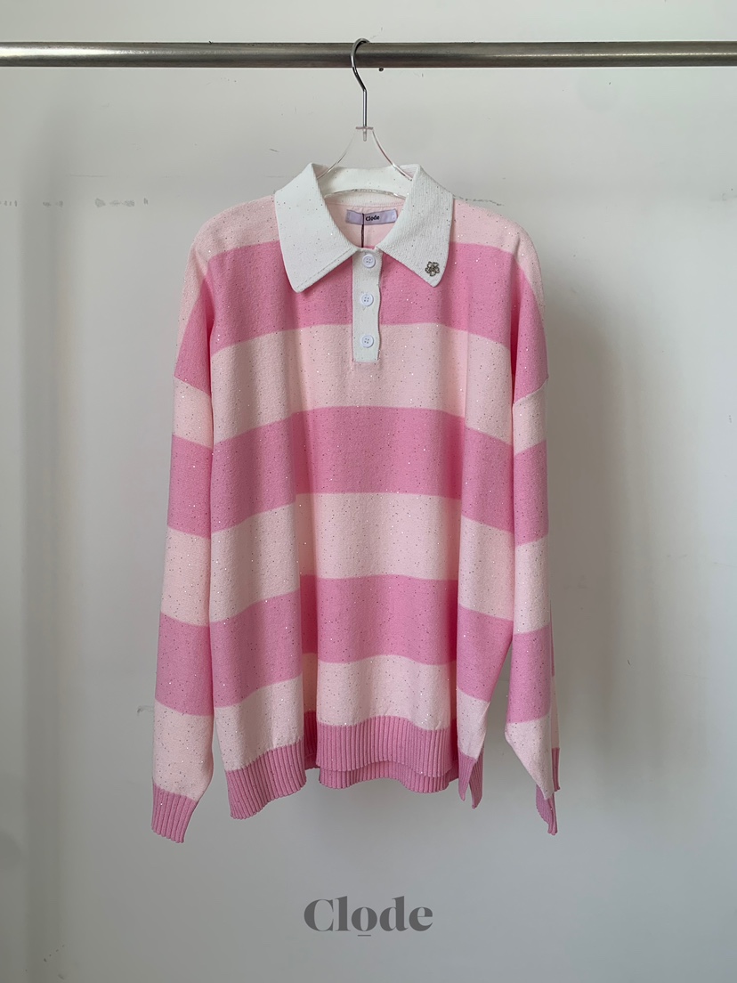 CLODE韓國直郵女裝新款職業時尚人氣休閑26春夏真品針織衫CLODE針織衫圖色1