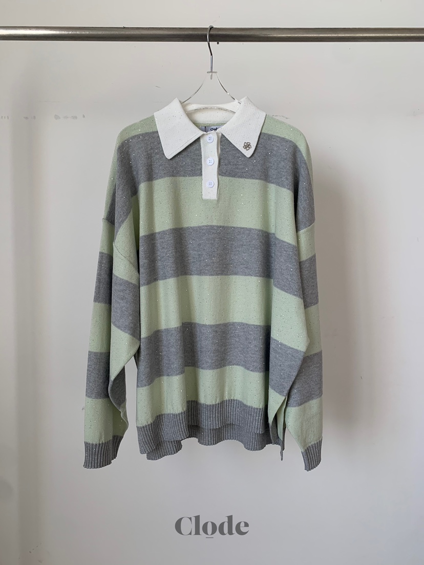 CLODE韓國直郵女裝新款職業時尚人氣休閑26春夏真品針織衫CLODE針織衫圖色2