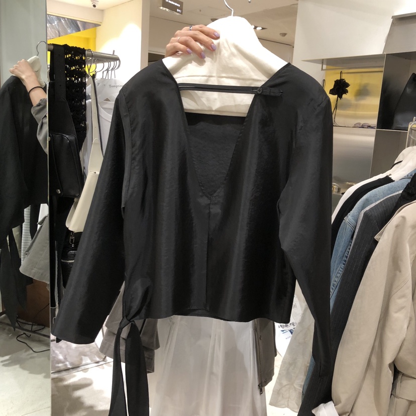 TEMPTING韓國直郵女裝新品26春夏真品職業熱賣襯衫蕾絲衫TEMPTING襯衫/蕾絲衫