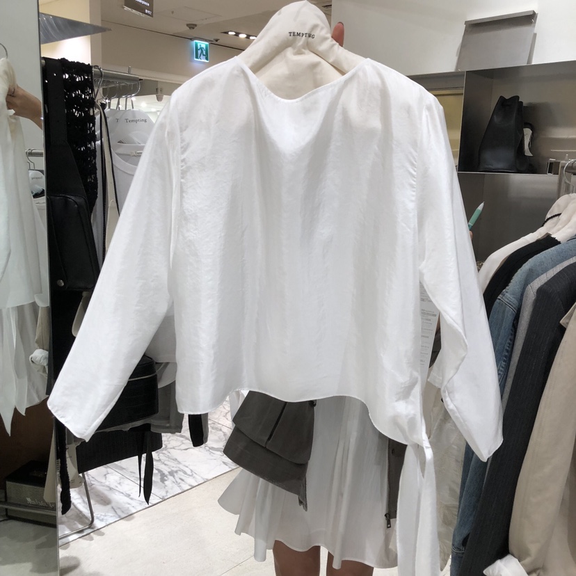 TEMPTING韓國直郵女裝新品26春夏真品職業熱賣襯衫蕾絲衫TEMPTING襯衫/蕾絲衫圖色1