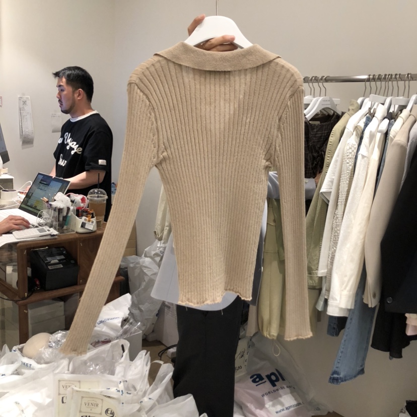 VENIR-a東大門直郵女裝新品熱賣時尚人氣真品26春夏針織衫VENIR-a針織衫