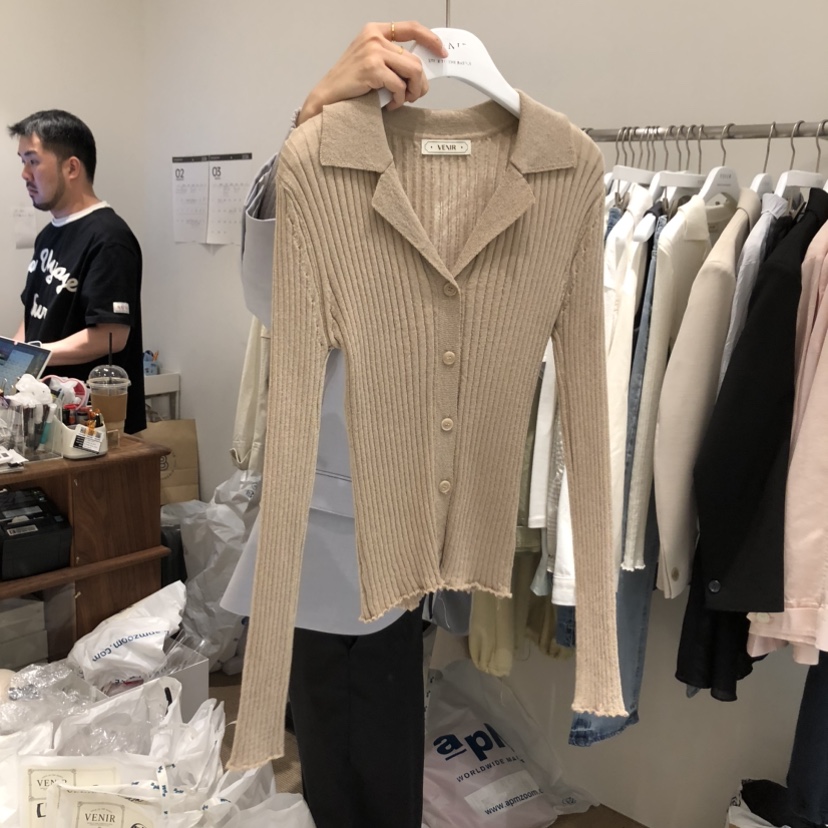 VENIR-a東大門直郵女裝新品熱賣時尚人氣真品26春夏針織衫VENIR-a針織衫圖色2