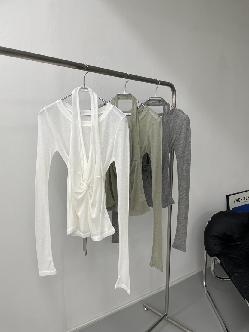 JOURNEY東大門直郵女裝新品熱賣26春夏職業時尚真品長袖T恤JOURNEY長袖T恤