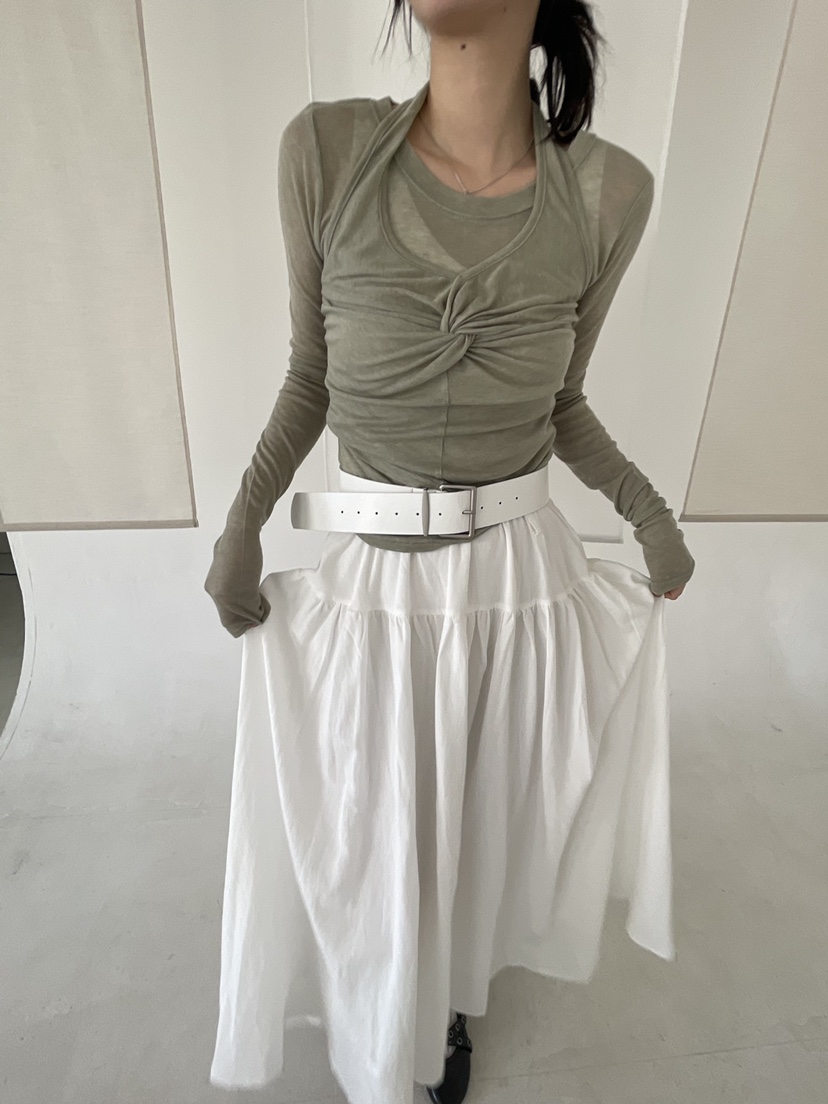 JOURNEY東大門直郵女裝新品熱賣26春夏職業時尚真品長袖T恤JOURNEY長袖T恤