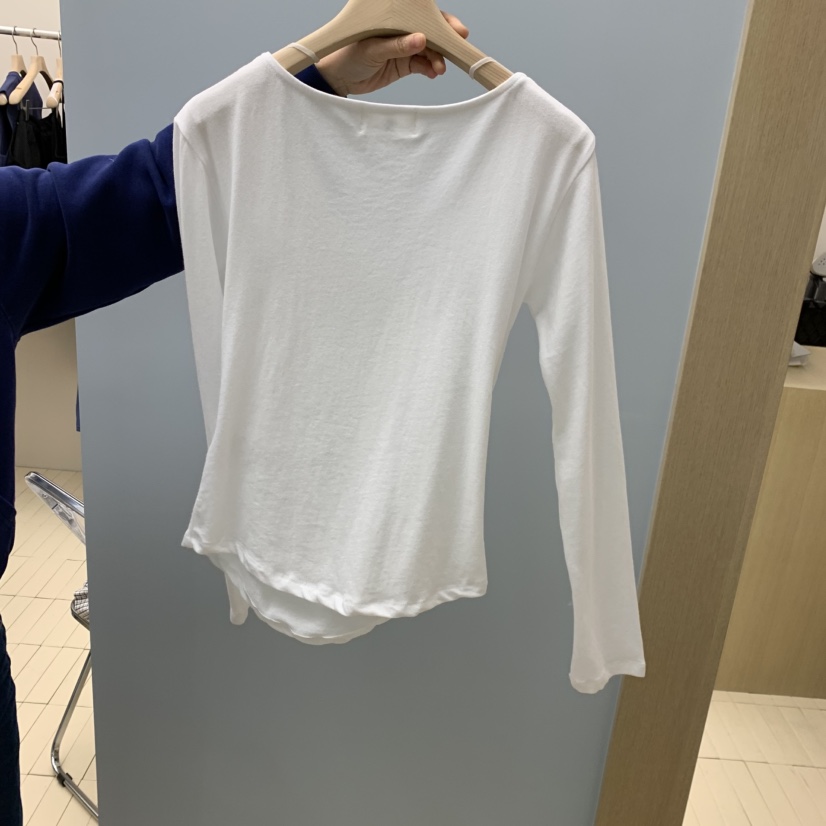 THEPLAN東大門直郵女士新款真品人氣推薦熱賣長袖T恤修身THE PLAN長袖T恤