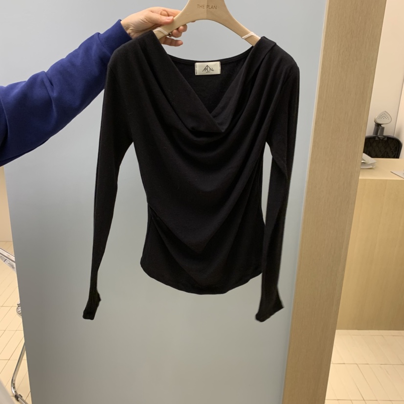 THEPLAN東大門直郵女士新款真品人氣推薦熱賣長袖T恤修身THE PLAN長袖T恤圖色2