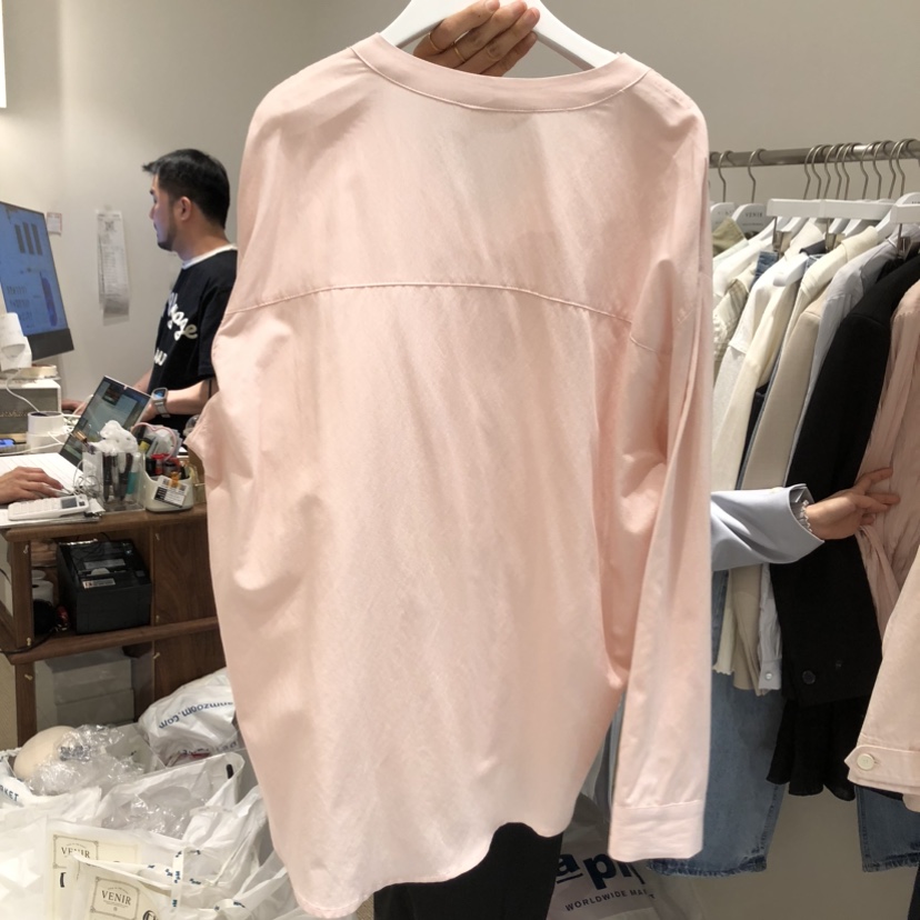 VENIR-a韓國代購女士新款熱賣推薦休閑人氣真品襯衫蕾絲衫VENIR-a襯衫/蕾絲衫