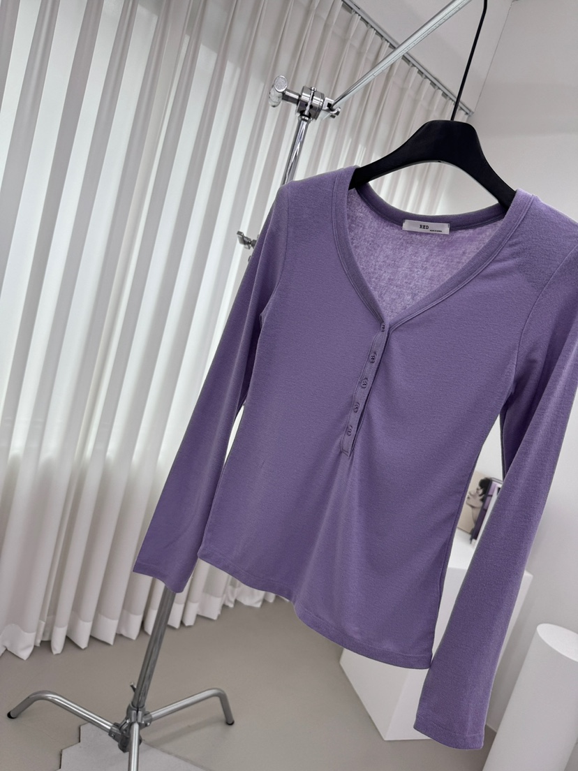 RED-A東大門直郵女士新品休閑推薦人氣熱賣時尚26春夏長袖T恤RED-A長袖T恤圖色3