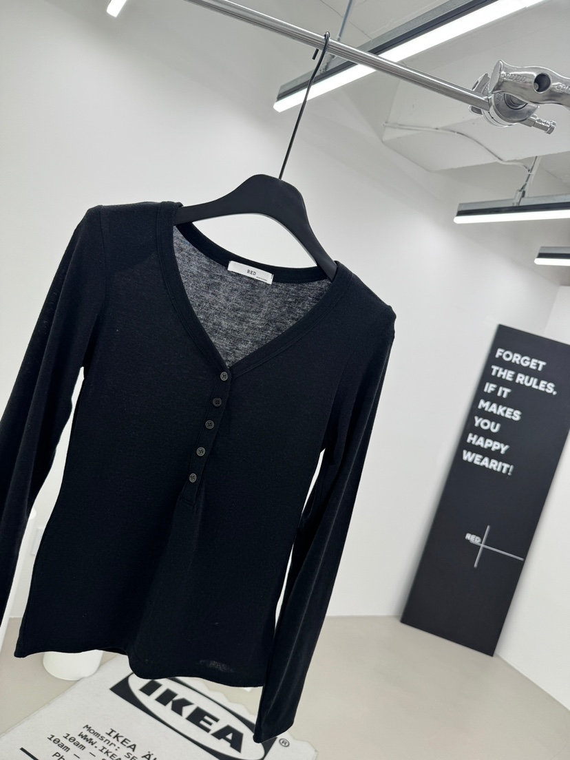 RED-A東大門直郵女士新品休閑推薦人氣熱賣時尚26春夏長袖T恤RED-A長袖T恤圖色4