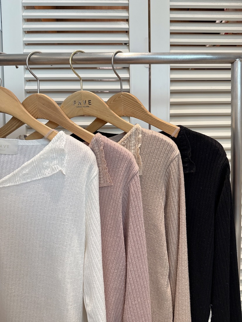 FAVE-L韓國代購女士新款26春夏熱賣人氣時尚休閑長袖T恤FAVE-L長袖T恤