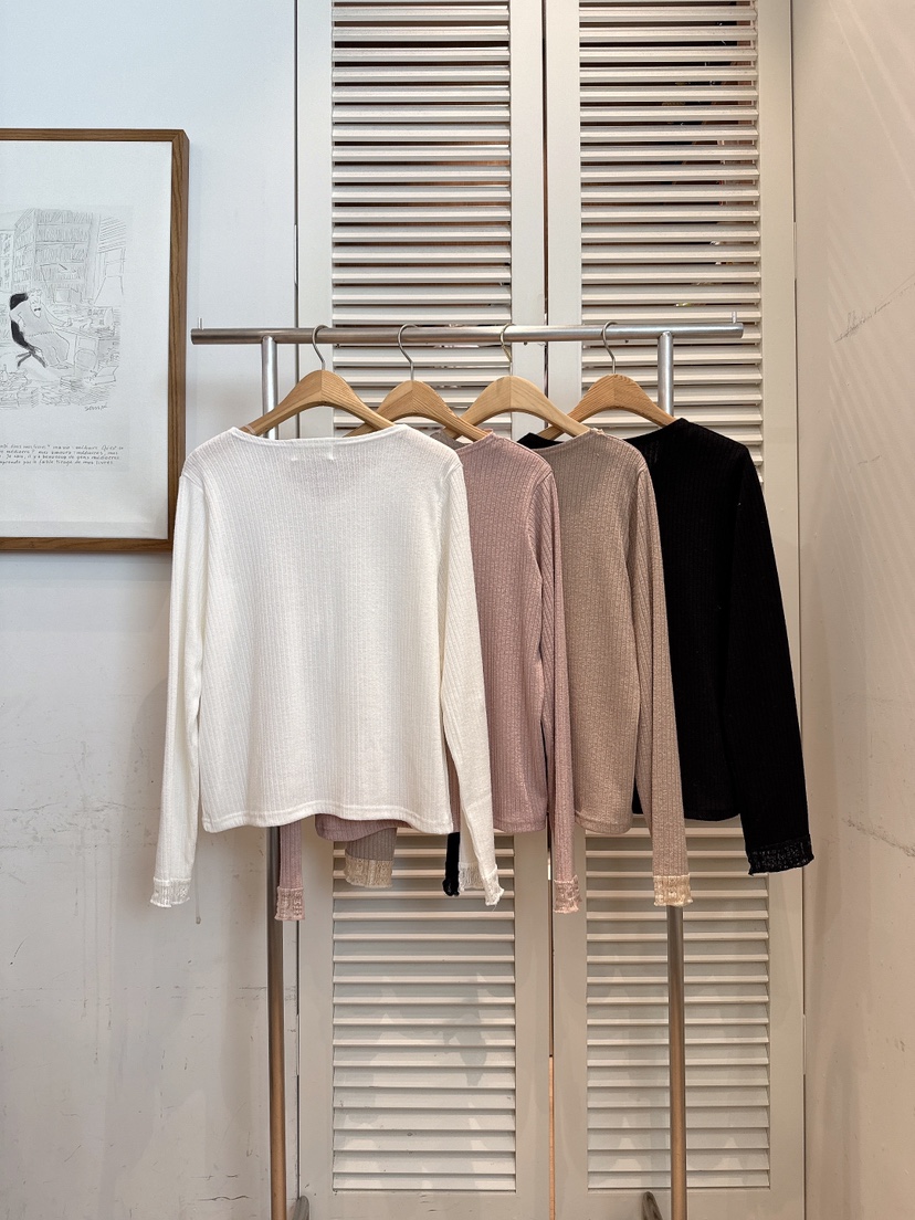 FAVE-L韓國代購女士新款26春夏熱賣人氣時尚休閑長袖T恤FAVE-L長袖T恤