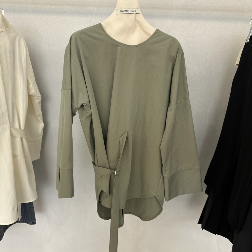 DOUBLE STANDARD/LE SMOKING/MAISONSTAFF東大門代購女裝新品推薦襯衫蕾絲衫MAISONSTAFF襯衫/蕾絲衫圖色2